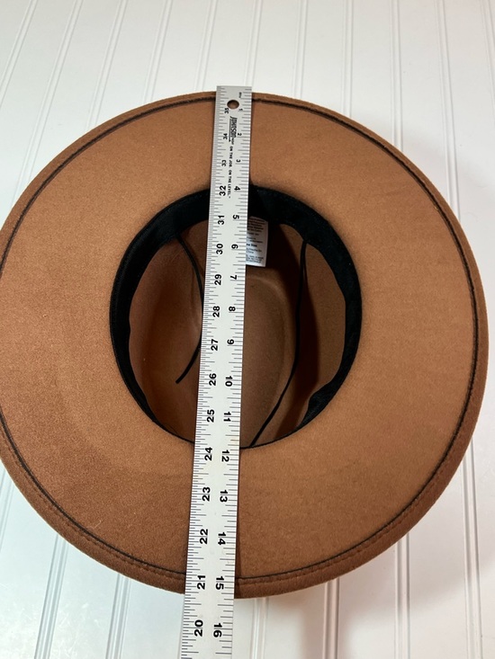 Western Boho Hat Women\'s Brown Felt Hat Handmade main image 11